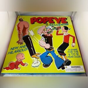 Popeye the Sailorman Board Game  -  Like New Condition